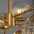 Zodiac 18-Light Contemporary Mirrored Glass Globe Chandelier - Brass, Gunmetal, Nickel, Opal Mat, Marbled, Ribbon Glass - Made to Order by Schwung For Sale - Image 9 of 12