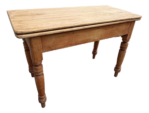Antique Scrubbed Pine Drop-Leaf Table