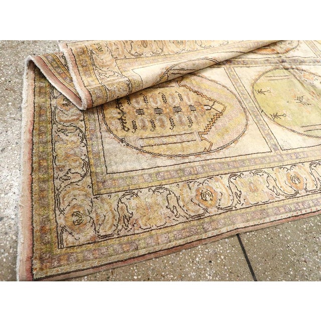 Galerie Shabab Collection Mid-20th Century Turkish Sivas Rug For Sale - Image 10 of 10