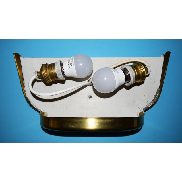 1940s Murano Glass Sconces, Italy, 1940s, Set of 3 For Sale - Image 5 of 6