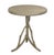 Matthew Izzo Home Faux Bois Iron Side Table For Sale - Image 4 of 4