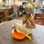 1950s. Hand-Painted Porcelain Oriental Woman Figure by Ronzan For Sale - Image 14 of 15