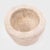 Hand-carved from a single block of marble, this original stone vessel is an antique Chinese mortar once used to grind...