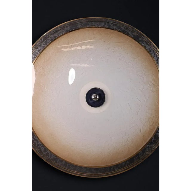 1950s Mid-Century Brussels World Expo Wall Light in Glass, 1958 For Sale - Image 5 of 9