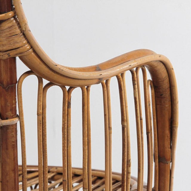 Vintage Rattan Armchairs, 1960s, Set of 2 For Sale - Image 13 of 14