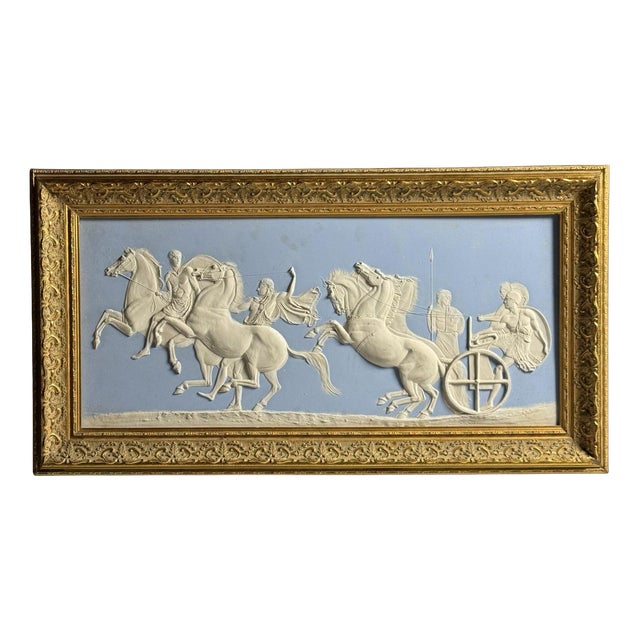 Late 20th Century Alexander the Great Bas Relief Plaque For Sale