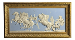 Late 20th Century Alexander the Great Bas Relief Plaque