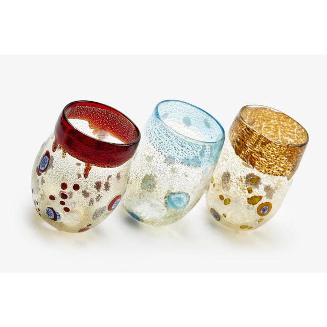 Glasses by Mariana Iskra for Ribes Studio, Set of 6 For Sale - Image 10 of 12