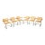 Mid-Century Modern 1973 Mid Century Modern Knoll International Marcel Breuer Cesca Chairs- Set of 6 For Sale - Image 3 of 12