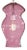 Sol Pendant Light from the Versuvius Collection in Rose Quartz For Sale