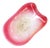 Italian Murano White Opaline, Pink and Gold Art Glass Bowl Attrib. Fratelli Toso Co. For Sale