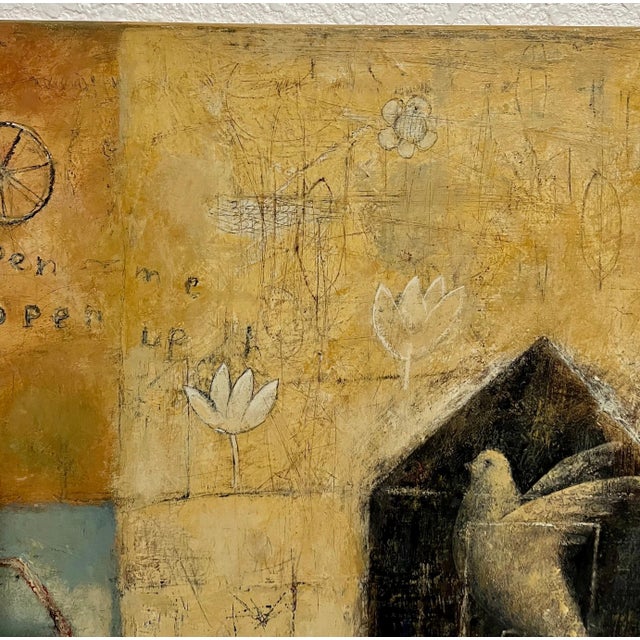 Marti Somers, California Contemporary Art Marti Somers Figurative Abstract Surrealism Painting For Sale - Image 4 of 10