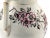 Ceramic Antique Ironstone Pitcher With Pink Roses on Brown Branches For Sale - Image 7 of 9