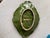 Late 19th Century Antique Majolica Green Ceramic Tray Shaped Like Grape Leaves and Fruits, Made in Portugal. For Sale - Image 5 of 5