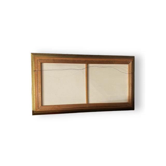 Coastal Original Framed Seascape Painting by Violet Parkhurst For Sale - Image 3 of 3