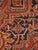 Early 20th Century Antique Persian Heriz Carpet Handmade Wool Oriental Rug, Navy, Light Blue, Gold For Sale - Image 5 of 18