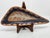 A beautiful vintage triangular bowl/trinket dish, made and signed by the ceramicist Gabrielle Mackiewicz (1928-2019)....