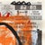 Contemporary Orange Cheese Puff - Original Orange Pop Art Acrylic Painting on Korean Newspaper For Sale - Image 3 of 6