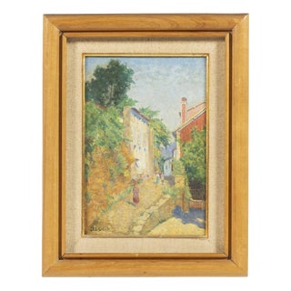 Manuel Maria Lúcio, Landscape, 1920s, Oil Painting For Sale