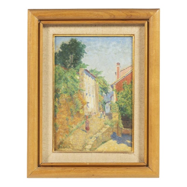 Manuel Maria Lúcio, Landscape, 1920s, Oil Painting For Sale
