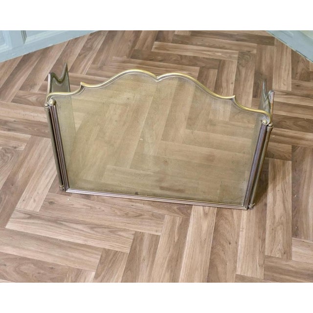 French Brass Fold Fire Guard, 1900s For Sale - Image 4 of 8
