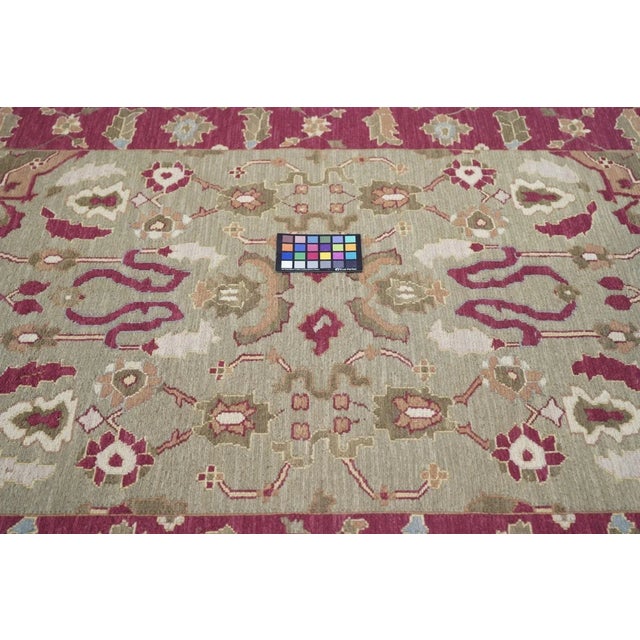 Sumak Rug 4'1'' X 6'1'' For Sale - Image 9 of 10