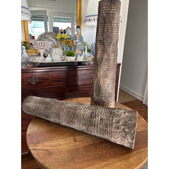 One of the most unique finds of my life-long journey in search of one of a kind items. This is a fabulous pair of carved...