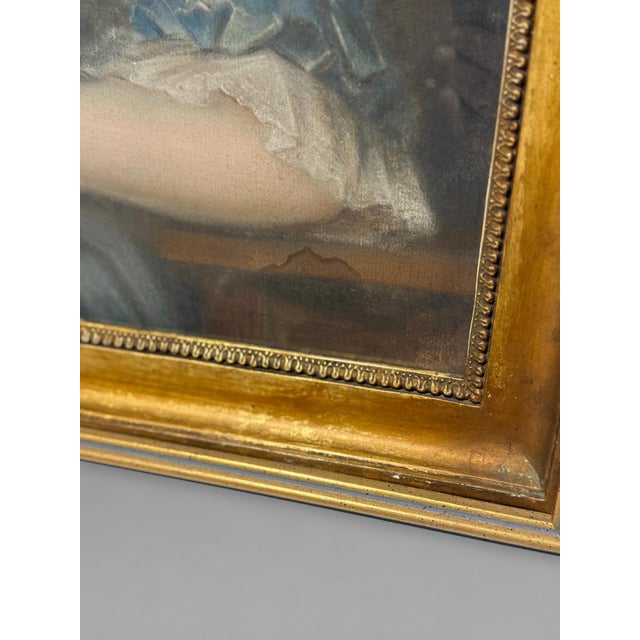 French Pastel Portrait of a Young Woman, Probably French, Circa 1780 For Sale - Image 3 of 11