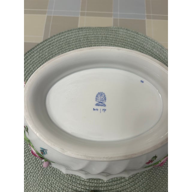 Late 20th Century Late 20th Century Large Herend Hvngary Roses For Sale - Image 5 of 5