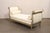 Wood Early 20th Century French Récamier Painted Wood Daybed For Sale - Image 7 of 12