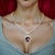 Diamond Rubellite Tourmaline Necklace 5.47 TCW 18k Gold Certified For Sale - Image 4 of 18