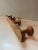 Charming and full of character, this set of vintage French coat hooks is designed in a classic faux bamboo style—an...