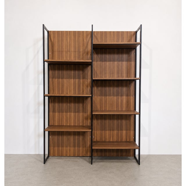 Vintage Modular Wall Unit from Meurop, Belgium, 1960s For Sale - Image 4 of 10