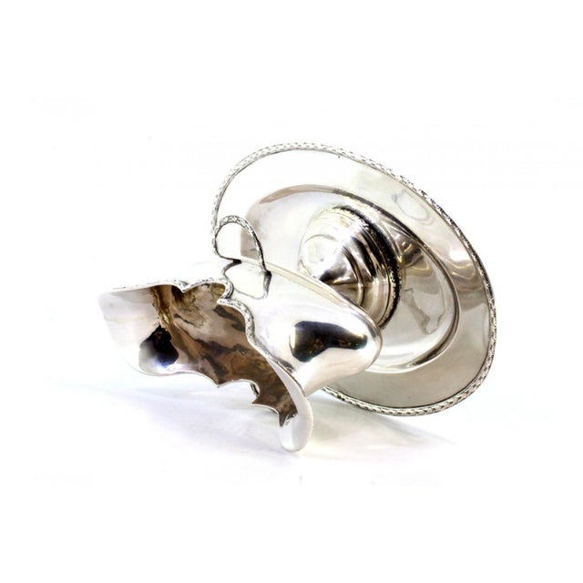 Silver Gravy Boat with Ladle Holders For Sale - Image 4 of 8