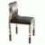 "Pagina" Chair With Bronze and Tailor Made Leather Bizimyer Furniture. Unmatched. Unrivalled. Designed by Hasan Samet...