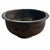 Early 20th Century Engraved Copper Bowl, 13 Inch Footed Pedestal With Calligraphic Ornament For Sale - Image 4 of 9