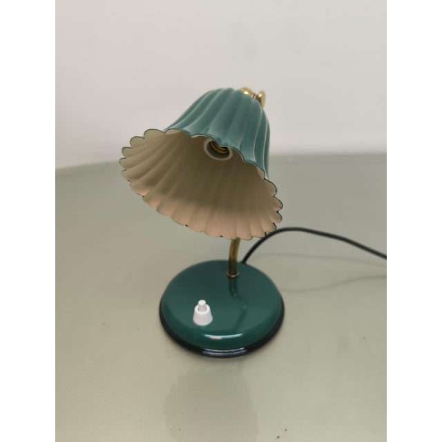 Vintage Table Lamp with Adjustable Dome, 1950s For Sale - Image 4 of 16
