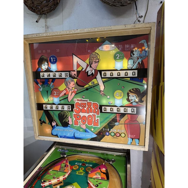 Starpool Pinball Machine from Williams, 1974 For Sale - Image 4 of 11