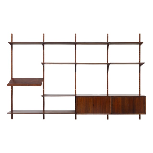 Vintage Danish Pau Ferro Modular Wall Unit by Poul Cadovius for Cado, 1960s For Sale