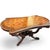 Extremely Rare 19th Century Victorian Period Burr Walnut Carved Centre Table by John Richard European Crossroads For Sale - Image 10 of 11