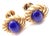 18k Yellow Gold Lapis Lazuli Cufflinks by Jean Schlumberger for Tiffany Co. Details: Metal: 18k Yellow Gold Measurements:...