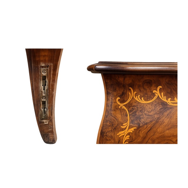 Mid 19th Century Pair of Italian 19th Century Twin Beds or King Retrofit For Sale - Image 5 of 12