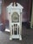 This electric miniature Grandfather clock will add some style to your décor. The clock has been updated with a shabby chic...
