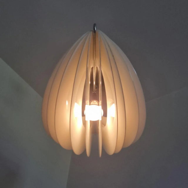 Italian Spicchio Pendant Lamp by Ermanno Lampa & Sergio Brazzoli for Guzzini, Italy, 1970s For Sale - Image 10 of 14