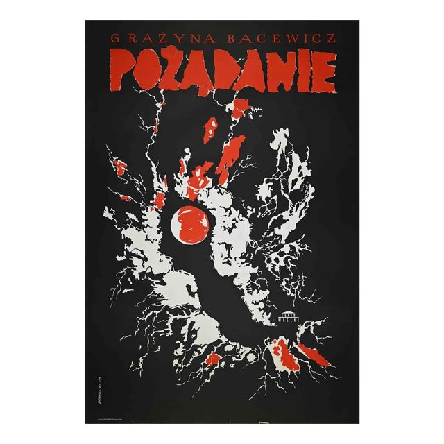 Vintage Paladant Poster by Mirek Dobiecki, 1973 For Sale