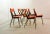Original set of six mid-century italian design dining chairs by gianfranco frattini for r&b italia. Manufactured in the...
