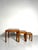 Nesting Tables in Wood, Italy, 1960s, Set of 3, in Good conditions. Designed 1960 to 1969