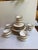 1990s Paragon"ATHENA" Pattern 31pc Dinner Set White and Gold Colors With Banded Border Gold Scrollwork For Sale - Image 9 of 16
