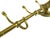 Early 20th Century Solid Brass Horse Head Wall Mounted Equestrian Coat Rack or Towel Rail - 5 Double Hooks For Sale - Image 12 of 14
