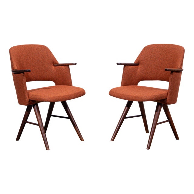 Dutch FT30 Chairs by Cees Braakman for Pastoe, 1950, Set of 2 For Sale